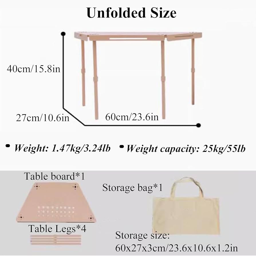 キャンプ用品 / 六角形 組み立て式テーブル / アウトドア折りたたみテーブル Amazon.co.jp: 六角形のキャンプテーブル折りたたみピクニック